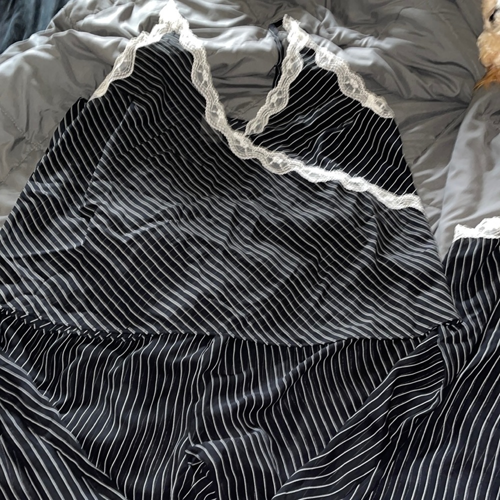 Sheer two piece lounge wear